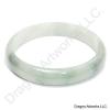 Divine White Green Jade Bangle