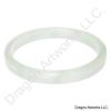 White Green Jade Bangle Bracelet of Bright Future