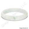 Whitish Green Jade Bangle Bracelet of Improvement