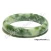 Cheerful Spirits Green Jade Bangle Bracelet