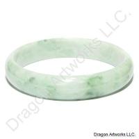 Green Jade Bangle Bracelet of Will Power